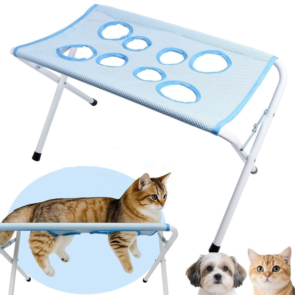 Soporte y Hamaca de Estética Canina y Felina 3 en 1: Baño, Corte de Uñas y Secado